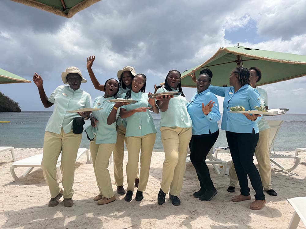 Sandals Saint Vincent Staff