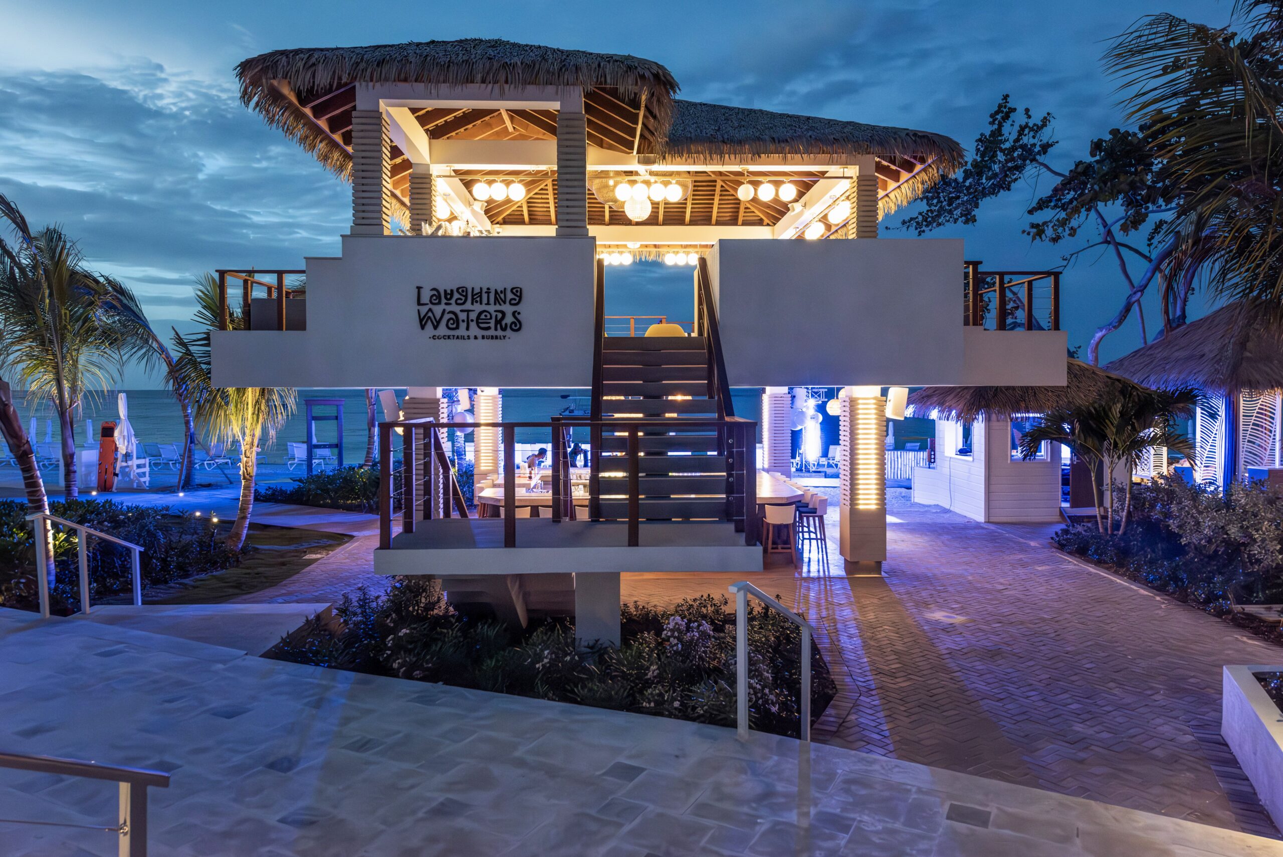 Laughing Waters Bar at Sandals Dunn's River