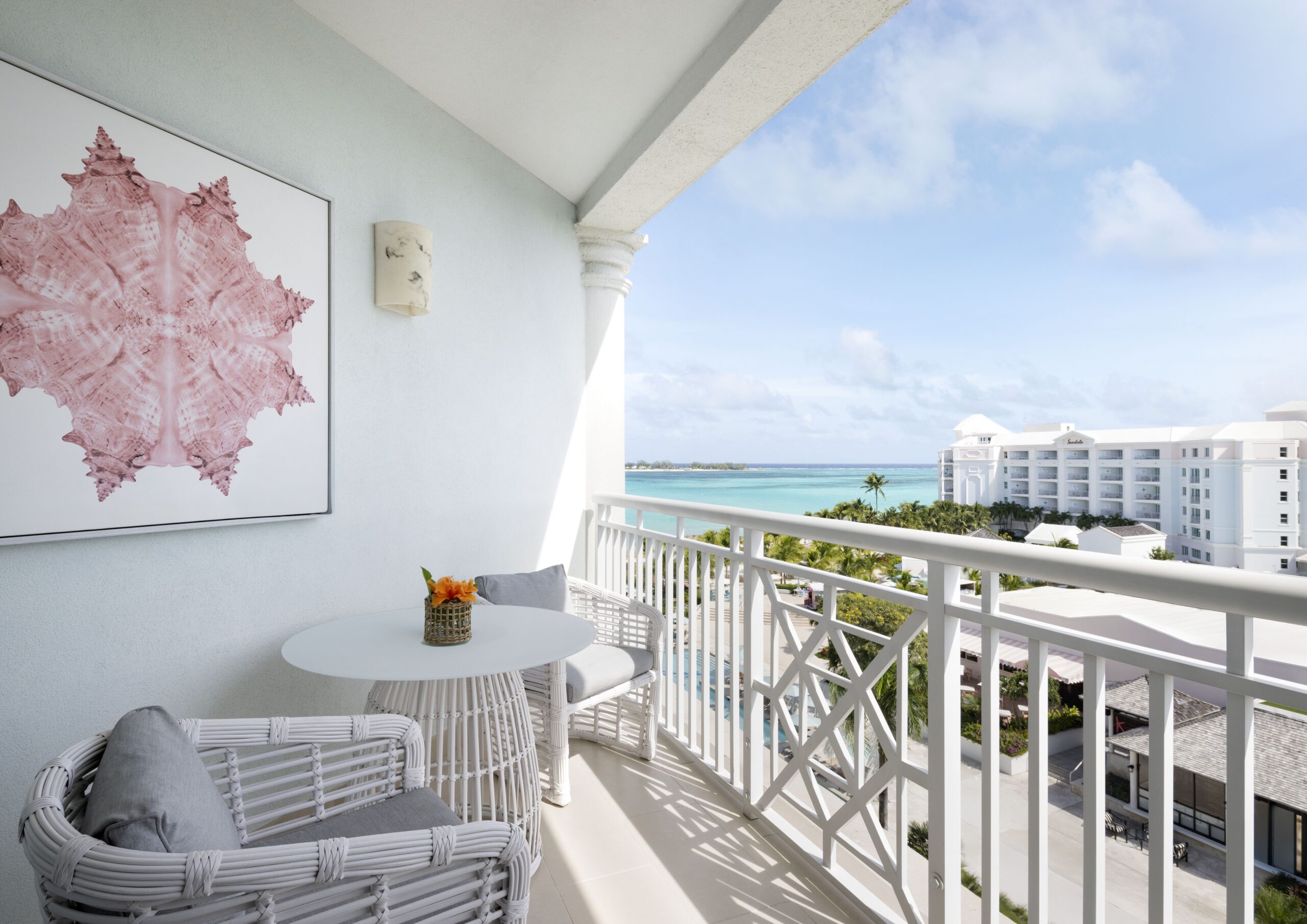 West Bay Oceanview Penthouse Club Level Suite at Sandals Royal Bahamian, a last-minute all-inclusive discount in the Bahamas