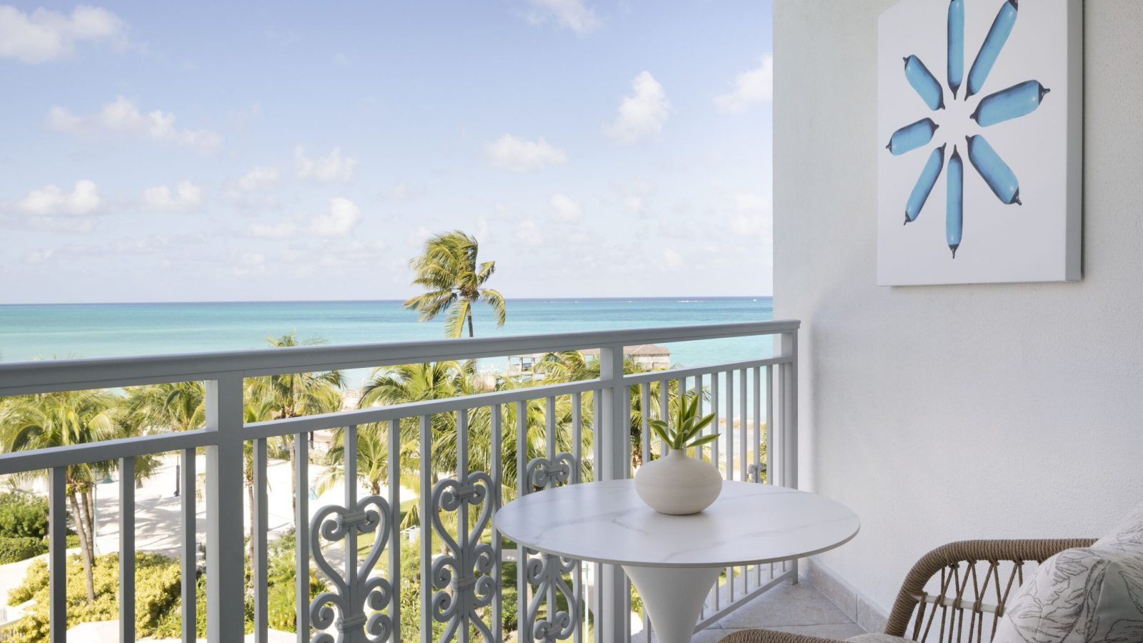 Sandals Royal Bahamian East Bay Honeymoon Oceanview Club Level Room balcony